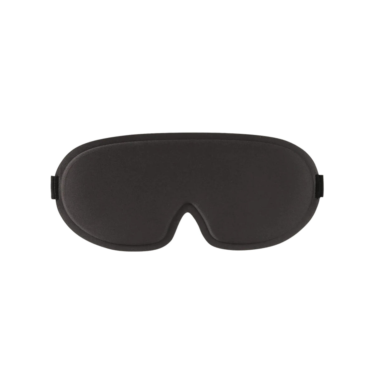 3D Contoured Sleep Mask in Black