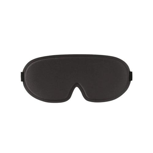 3D Contoured Sleep Mask in Black