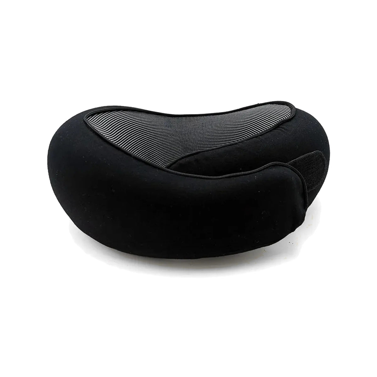 Memory Foam Travel Pillow in Black