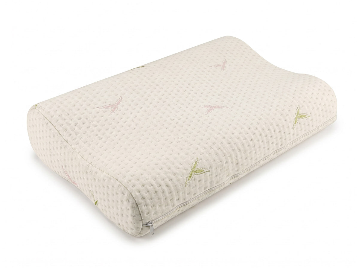 The Wave Pillow with zip-off knit cover